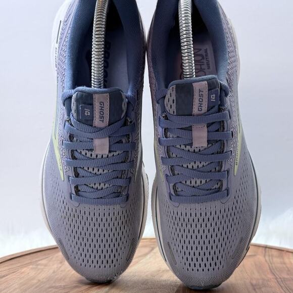 Brooks Ghost 14 Shoes Womens Size 9 Purple Blue Cushion Neutral Running Sneakers - Picture 7 of 16